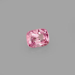 Spinelle rose naturelle coupe coussin, 0,54 ct, VS