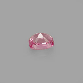 Spinelle rose naturelle coupe coussin, 0,54 ct, VS