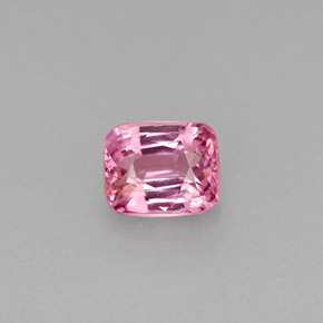 Spinelle rose naturelle coupe coussin, 0,61 ct, VS