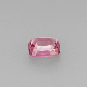Spinelle rose naturelle coupe coussin, 0,61 ct, VS