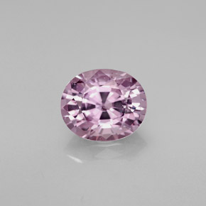 Spinelle pourpre naturelle coupe ovale, 1,64 ct, VS