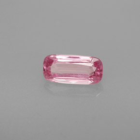 Spinelle rose naturelle coupe coussin, 0,80 ct, VS
