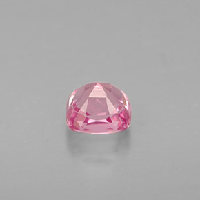 Spinelle rose naturelle coupe coussin, 0,58 ct, VVS-VS