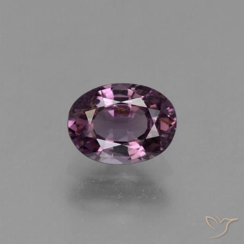 1.08ct Naturel Violet foncé Spinelle, ovale, VS-SI