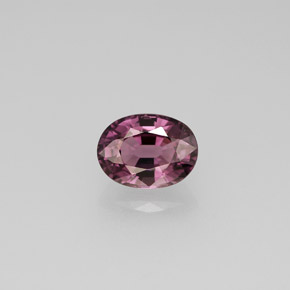 Spinelle violet naturelle coupe ovale, 1,13 ct, VVS-VS