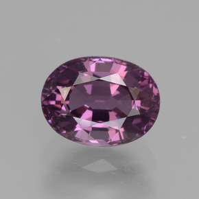 Spinelle violet naturelle coupe ovale, 1,11 ct, VVS-VS