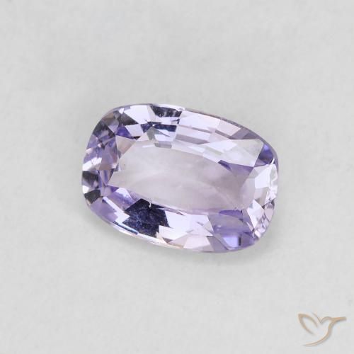 Spinelle violet naturelle coupe coussin, 0,83 ct, VS