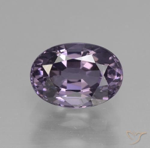 1.16ct Naturel Medium Grape Violet Spinelle, ovale, VS