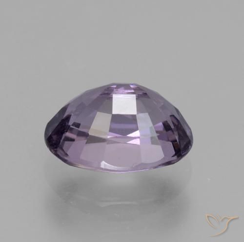 Spinelle Medium Grape Violet naturelle ovale, 1.16 ct, VS