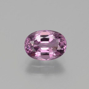 Spinelle rose naturelle coupe ovale, 0,96 ct, VS