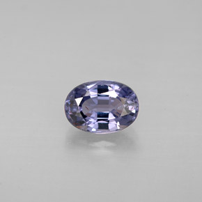 Spinelle bleue naturelle coupe ovale, 1,06 ct, VS