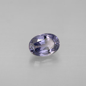 Spinelle bleue naturelle coupe ovale, 1,06 ct, VS