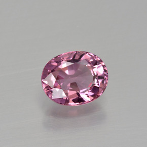 Spinelle rose naturelle coupe ovale, 1,16 ct, VS