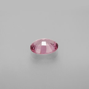 Spinelle rose naturelle coupe ovale, 1,08 ct, VVS-VS