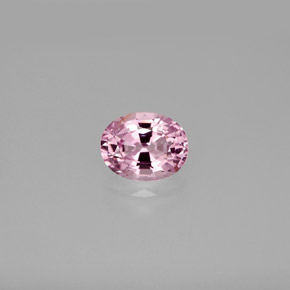 Spinelle rose naturelle coupe ovale, 0,97 ct, VS