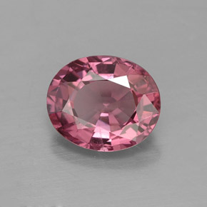 Spinelle rose naturelle coupe ovale, 1,70 ct, SI