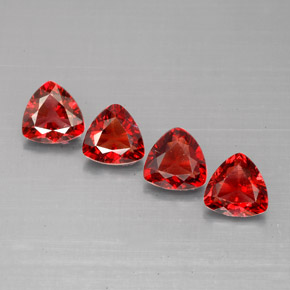 Achetez naturel ct orange spinelle gems, trillion, en provenance myanmar (birmanie) chez gemselect. en stock, livraison internationale!