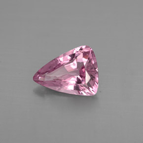 Spinelle rose naturelle trillion, 0,91 ct, VVS-VS