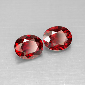 Achetez naturel ct rouge spinelle gems, coupe ovale, en provenance myanmar (birmanie) chez gemselect. en stock, livraison internationale!