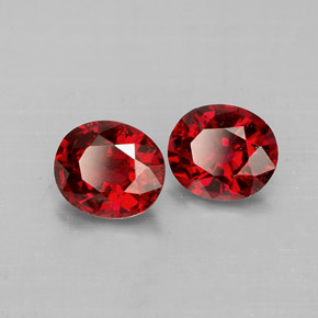 Achetez naturel ct rouge spinelle gems, coupe ovale, en provenance myanmar (birmanie) chez gemselect. en stock, livraison internationale!
