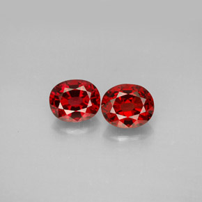 Achetez naturel ct rouge spinelle gems, coupe ovale, en provenance myanmar (birmanie) chez gemselect. en stock, livraison internationale!