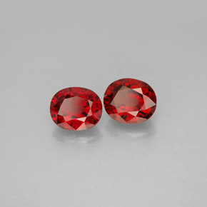 Achetez naturel ct rouge spinelle gems, coupe ovale, en provenance myanmar (birmanie) chez gemselect. en stock, livraison internationale!