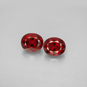 Achetez naturel ct rouge spinelle gems, coupe ovale, en provenance myanmar (birmanie) chez gemselect. en stock, livraison internationale!