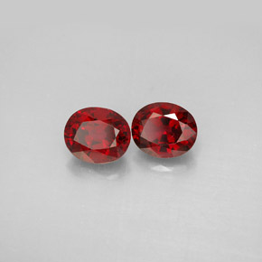 Achetez naturel ct rouge spinelle gems, coupe ovale, en provenance myanmar (birmanie) chez gemselect. en stock, livraison internationale!