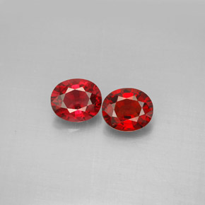 Achetez naturel ct rouge spinelle gems, coupe ovale, en provenance myanmar (birmanie) chez gemselect. en stock, livraison internationale!