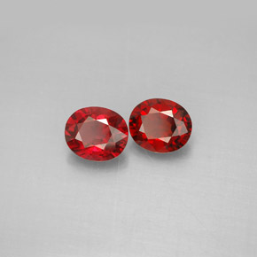 Achetez naturel ct rouge spinelle gems, coupe ovale, en provenance myanmar (birmanie) chez gemselect. en stock, livraison internationale!