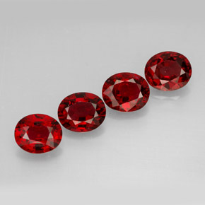 Achetez naturel ct rouge spinelle gems, coupe ovale, en provenance myanmar (birmanie) chez gemselect. en stock, livraison internationale!