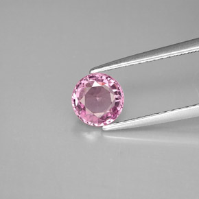 Spinelle violet naturelle coupe roude, 0,94 ct, VS