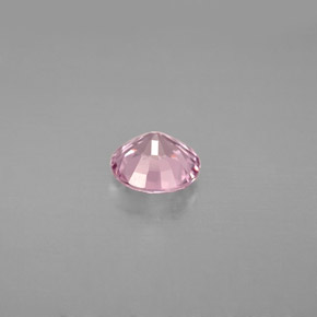 Spinelle rose naturelle coupe roude, 0,95 ct, VS