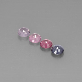 Achetez naturel ct multicolore spinelle gems, coupe roude, en provenance myanmar (birmanie) chez gemselect. en stock, livraison internationale!