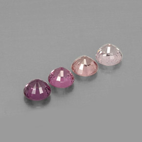 Achetez naturel ct multicolore spinelle gems, coupe roude, en provenance myanmar (birmanie) chez gemselect. en stock, livraison internationale!