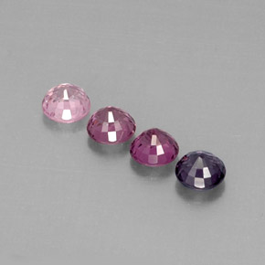Achetez naturel ct multicolore spinelle gems, coupe roude, en provenance myanmar (birmanie) chez gemselect. en stock, livraison internationale!