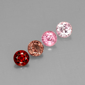 Achetez naturel ct multicolore spinelle gems, coupe roude, en provenance myanmar (birmanie) chez gemselect. en stock, livraison internationale!