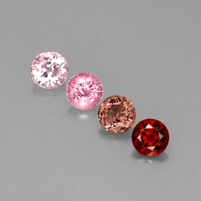 Achetez naturel ct multicolore spinelle gems, coupe roude, en provenance myanmar (birmanie) chez gemselect. en stock, livraison internationale!