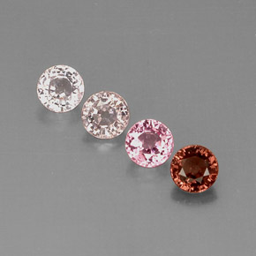 Achetez naturel ct multicolore spinelle gems, coupe roude, en provenance myanmar (birmanie) chez gemselect. en stock, livraison internationale!