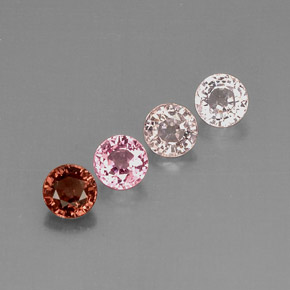 Achetez naturel ct multicolore spinelle gems, coupe roude, en provenance myanmar (birmanie) chez gemselect. en stock, livraison internationale!