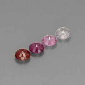 Achetez naturel ct multicolore spinelle gems, coupe roude, en provenance myanmar (birmanie) chez gemselect. en stock, livraison internationale!