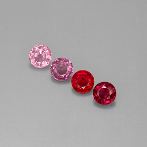 Achetez naturel ct multicolore spinelle gems, coupe roude, en provenance myanmar (birmanie) chez gemselect. en stock, livraison internationale!
