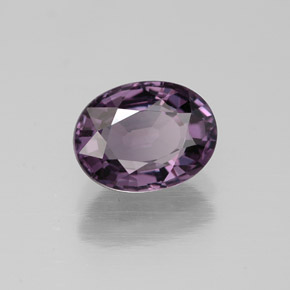 Spinelle violet naturelle coupe ovale, 1,70 ct, VVS