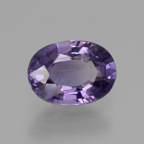 Spinelle violet naturelle coupe ovale, 1,00 ct, VS