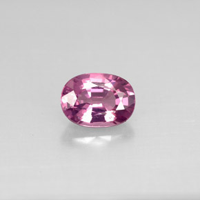 Spinelle rose naturelle coupe ovale, 1,03 ct, VS