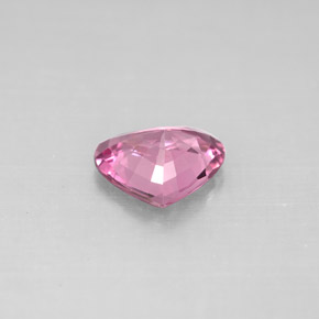 Spinelle rose naturelle en forme de poire, 1,15 ct, VS