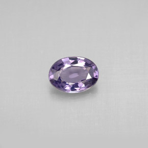 Spinelle violet naturelle coupe ovale, 0,88 ct, VVS-VS