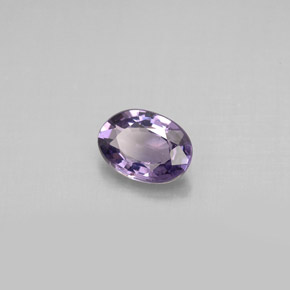 Spinelle violet naturelle coupe ovale, 0,88 ct, VVS-VS