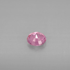 Spinelle rose naturelle coupe roude, 0,59 ct, VS