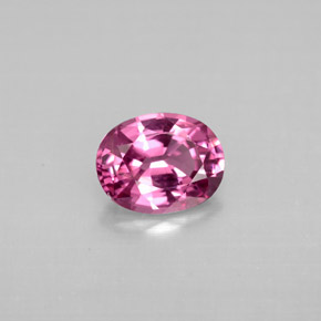 Spinelle violet naturelle coupe ovale, 1,17 ct, VVS-VS